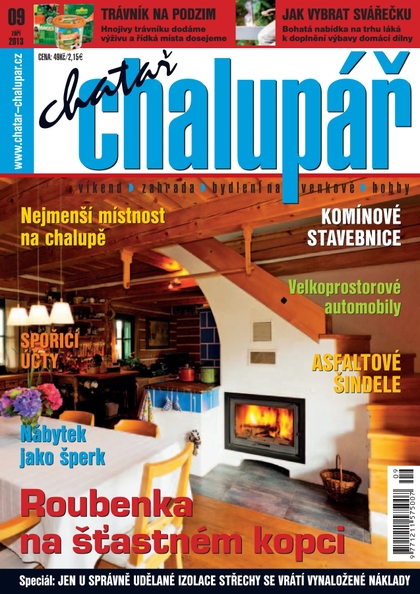 E-magazín Chatař Chalupář 09/2013 - Časopisy pro volný čas s. r. o.