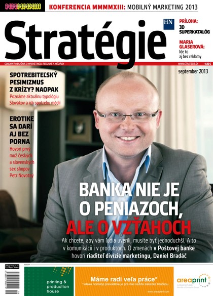 E-magazín Stratégie 9/2013 - MAFRA Slovakia, a.s.