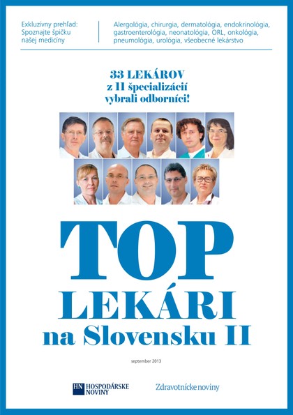 E-magazín TOP lekári 2013 - MAFRA Slovakia, a.s.