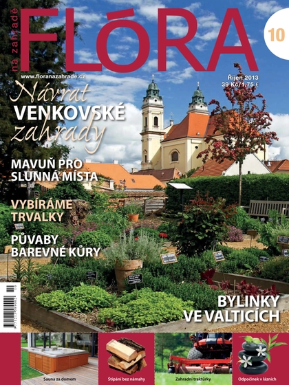 E-magazín Flóra na zahradě 10/2013 - Časopisy pro volný čas s. r. o.
