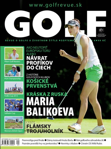 E-magazín Golfrevue September 2013 - LUCY MEDIA, s.r.o.