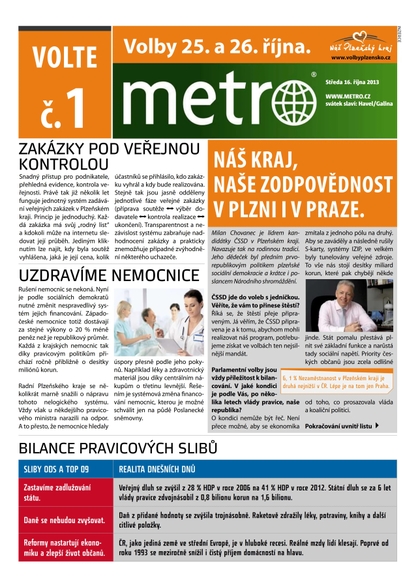 E-magazín XXL Plzeň 10/13 - deník METRO
