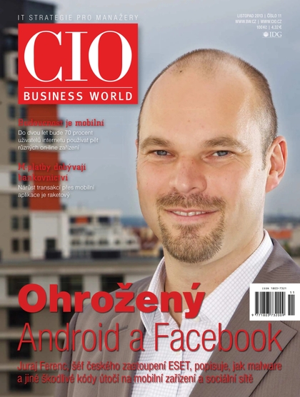 E-magazín CIO Business World 11/2013 - Internet Info DG, a.s.
