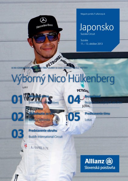 E-magazín Magazín F1 12/2013 - Allianz - Slovenská poisťovňa, a.s.