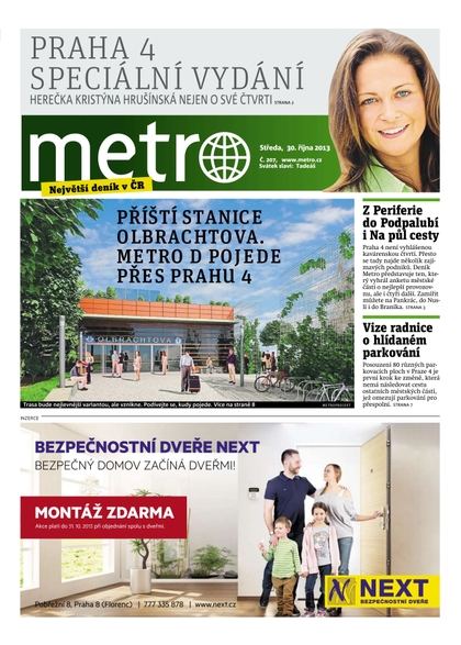E-magazín Pražká 4 - říjen 2013 - deník METRO