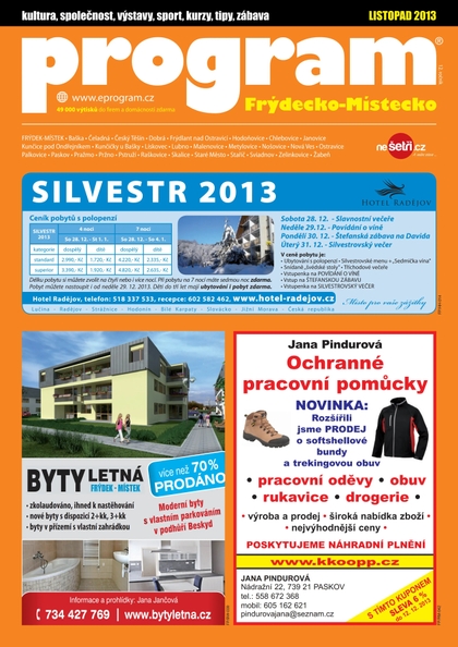 E-magazín Program FM 11-2013 - NAKLADATELSTVÍ MISE, s.r.o.