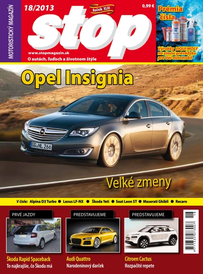 E-magazín STOP 18/2013 - STOP auto-moto revue, s. r. o.