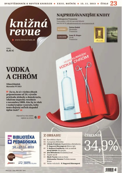 E-magazín Knižná revue 23/2013 - Literárne informačné centrum