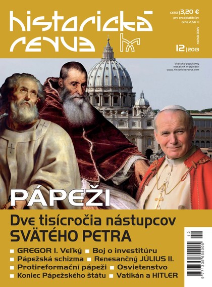 E-magazín Historická revue december 2013 - Slovenský archeologický a  historický inštitút – SAHI
