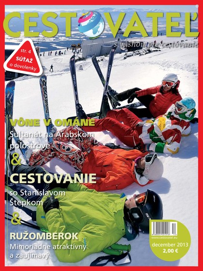 E-magazín Cestovateľ 12/2013 - Cestovateľ