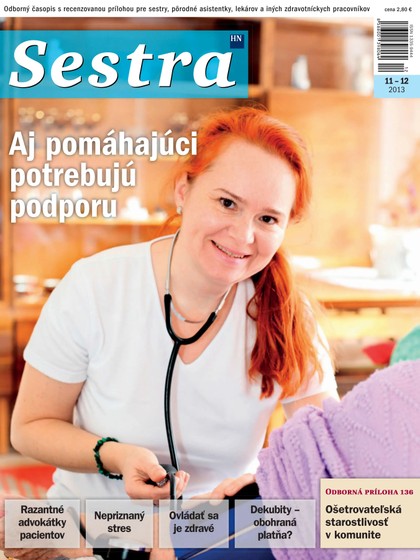 E-magazín Sestra 11-12/2013 - MAFRA Slovakia, a.s.