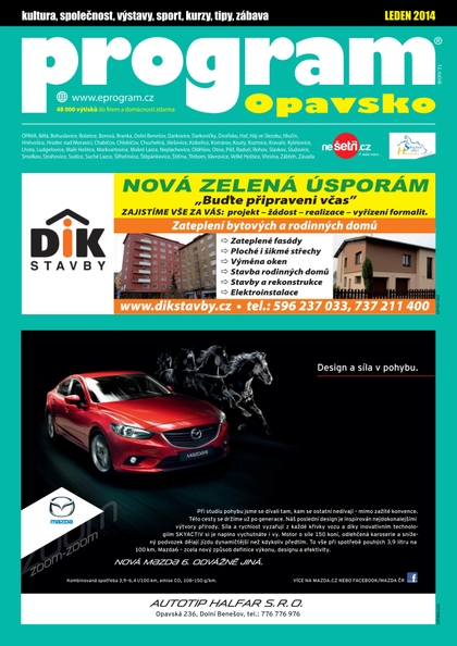 E-magazín Program OP 1-2014 - NAKLADATELSTVÍ MISE, s.r.o.
