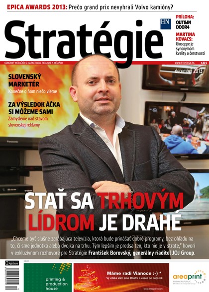 E-magazín Stratégie 12/2013 - MAFRA Slovakia, a.s.