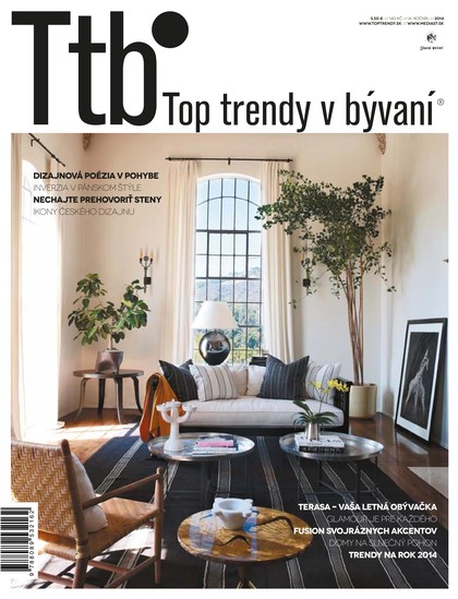 E-magazín TTB - TOP TRENDY V BÝVANÍ 2014 - MEDIA/ST s.r.o.