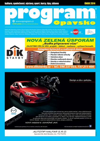 E-magazín Program OP 2-2014 - NAKLADATELSTVÍ MISE, s.r.o.