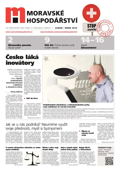 E-magazín MH únor 2014 - Magnus Regio, vydavatel Moravského hospodářství