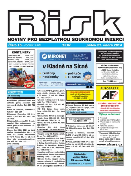 E-magazín Risk 15/2014 - Risk