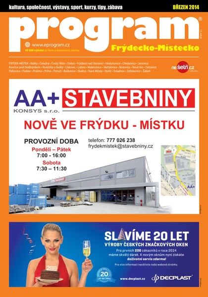 E-magazín Program FM 3-2014 - NAKLADATELSTVÍ MISE, s.r.o.