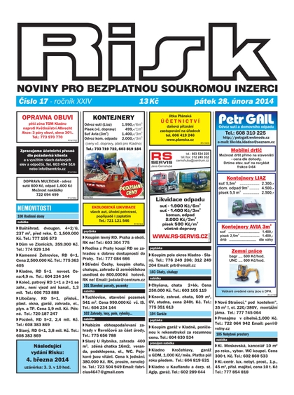 E-magazín Risk 17/2014 - Risk