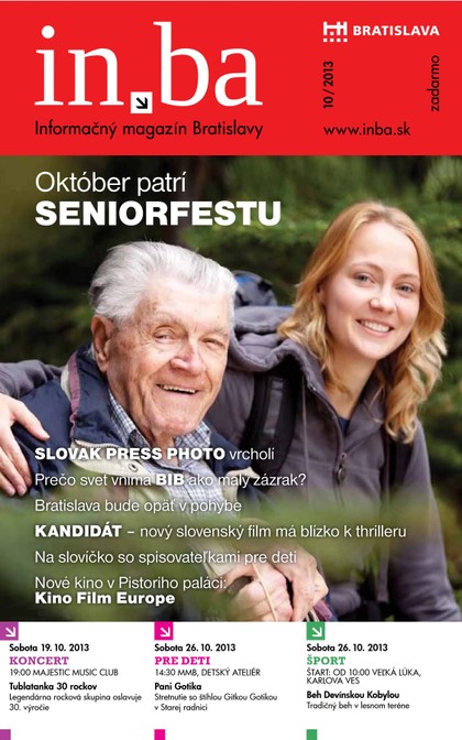 E-magazín In.ba.10/2013 - Redakcia magazínu in.ba, Oddelenie marketingu a vzťahov s verejnosťou Kancelária primátora Hlavného mesta SR Bratislava