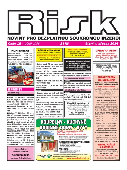 E-magazín Risk 18/2014 - Risk