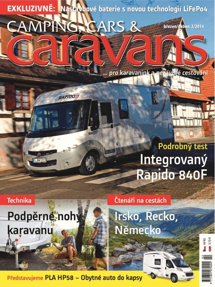 E-magazín Camping, Cars &amp; Caravans 2/2014 - NAKLADATELSTVÍ MISE, s.r.o.
