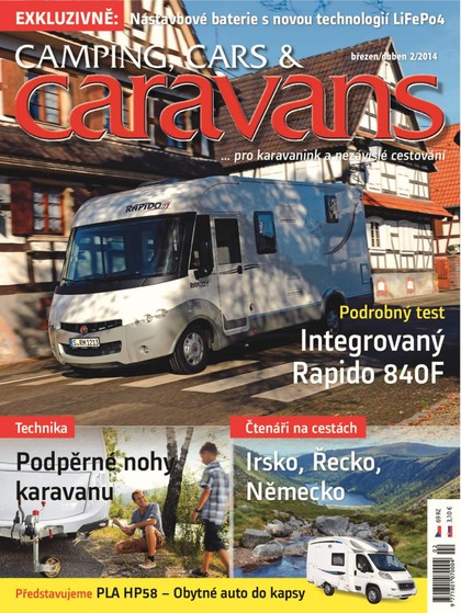 E-magazín Camping, Cars & Caravans 2/2014 - EEZY Publishing