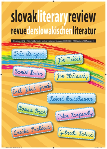 E-magazín Slovak Literary Review December 2012 - Literárne informačné centrum