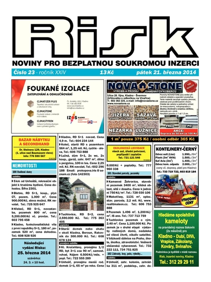 E-magazín Risk 23/2014 - Risk