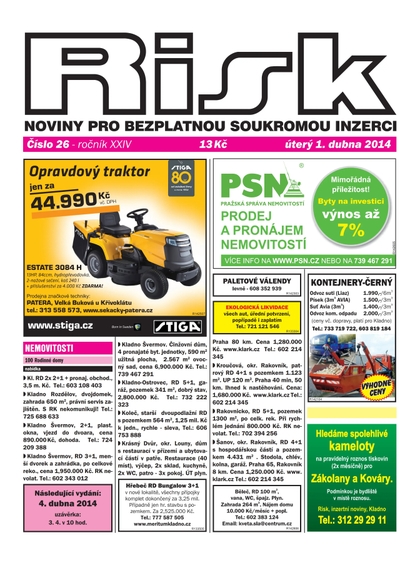E-magazín Risk 26/2014 - Risk