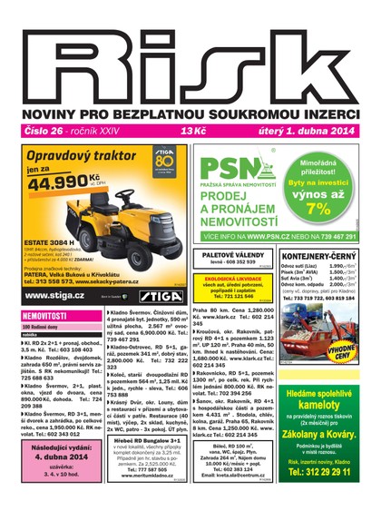 E-magazín Risk 26/2014 - Risk