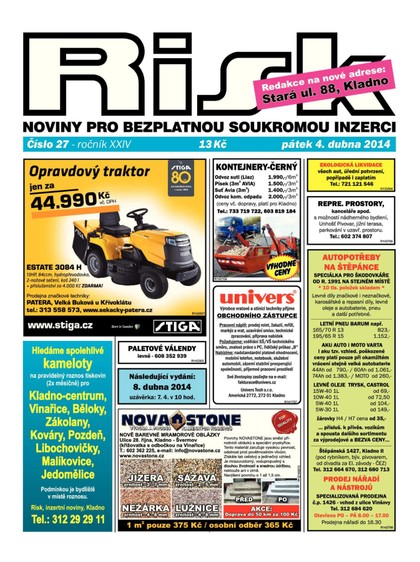 E-magazín Risk 27/2014 - Risk