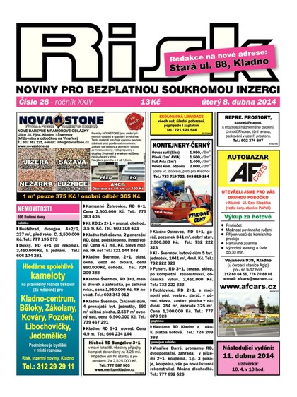 E-magazín Risk 28/2014 - Risk