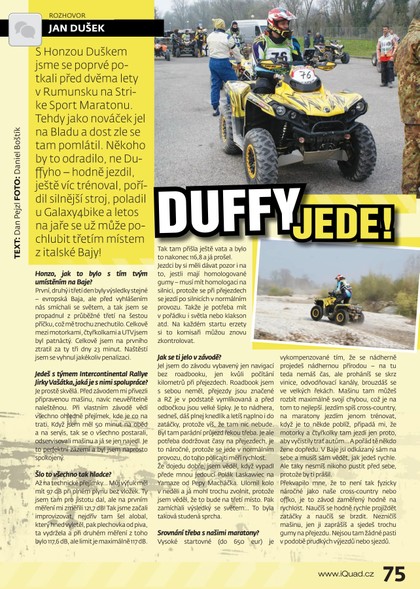 E-magazín Duffy jede - OR MEDIA s.r.o. 