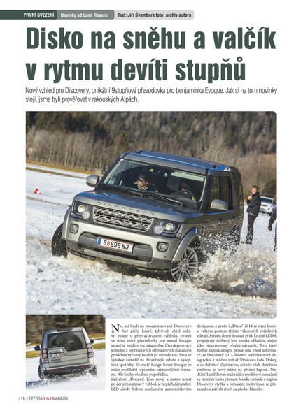 E-magazín Land Rover Discovery - OR MEDIA s.r.o. 