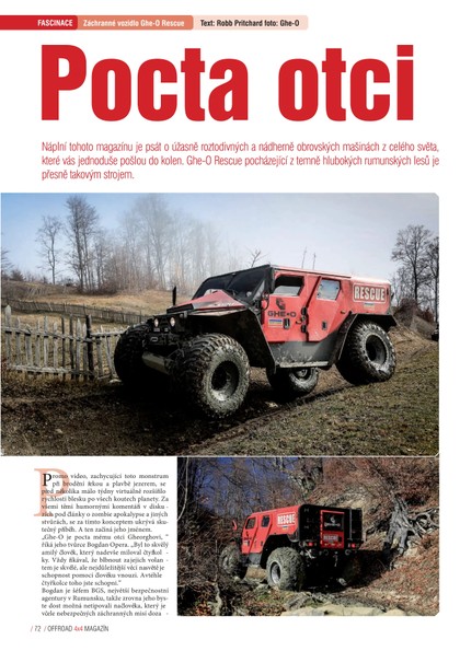 E-magazín Záchranné vozidlo GHE-O Rescue - OR MEDIA s.r.o. 
