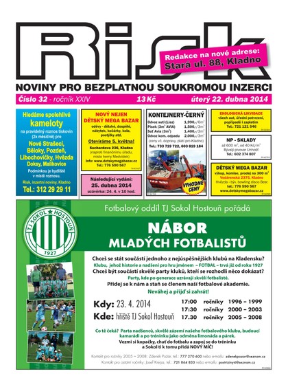 E-magazín Risk 32/2014 - Risk