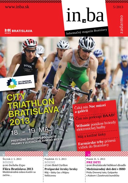 E-magazín In.ba 5/2013 - Redakcia magazínu in.ba, Oddelenie marketingu a vzťahov s verejnosťou Kancelária primátora Hlavného mesta SR Bratislava