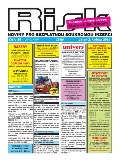 E-magazín Risk 35/2014 - Risk