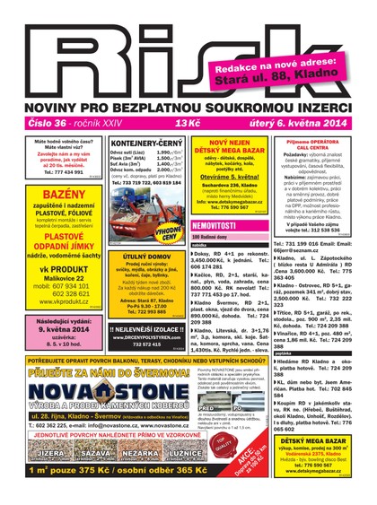 E-magazín Risk 36/2014 - Risk
