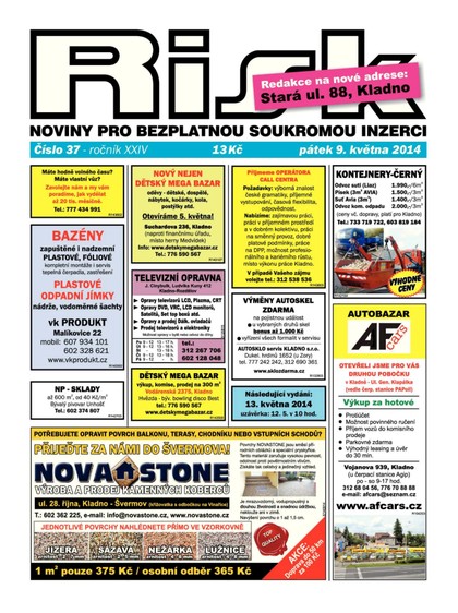 E-magazín Risk 37/2014 - Risk
