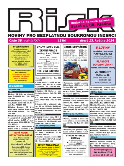 E-magazín Risk 38/2014 - Risk