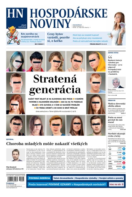 E-magazín Hospodárske noviny 15.05.2014 - MAFRA Slovakia, a.s.