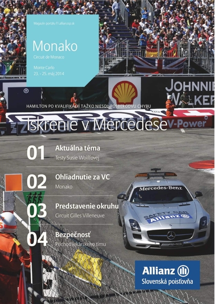 E-magazín Magazín F1 06/2014 - Allianz - Slovenská poisťovňa, a.s.