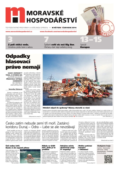 E-magazín MH červen 2014 - Magnus Regio, vydavatel Moravského hospodářství