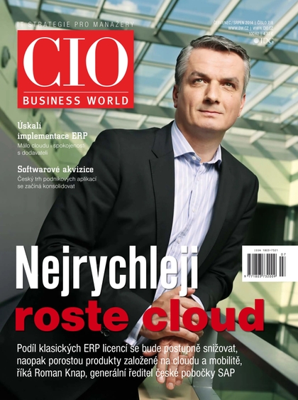 E-magazín CIO Business World 7-8/2014 - Internet Info DG, a.s.