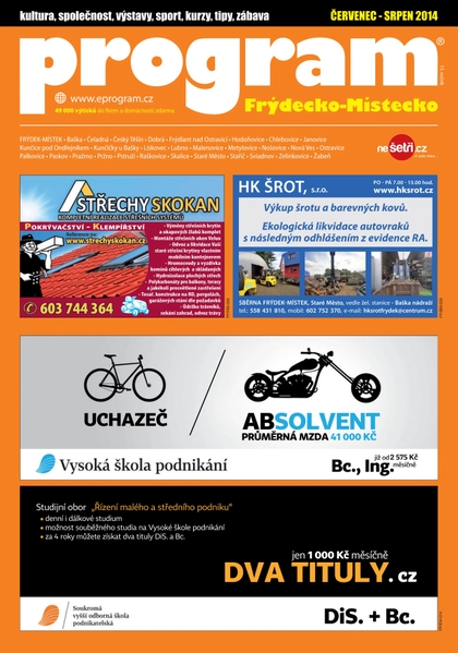 E-magazín Program FM 7-8/2014 - NAKLADATELSTVÍ MISE, s.r.o.