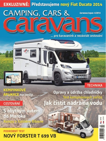 E-magazín Camping, Cars &amp; Caravans 4/2014 - NAKLADATELSTVÍ MISE, s.r.o.