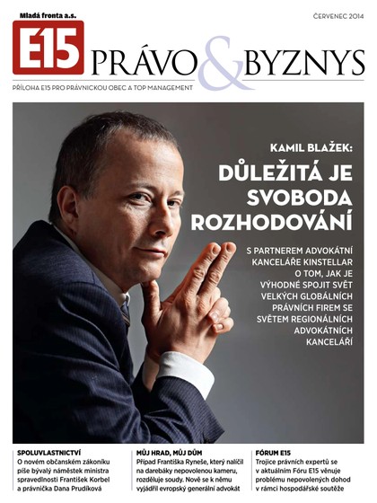 E-magazín Právo & Byznys 24.7.2014 - Czech Media Invest