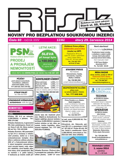 E-magazín Risk 60/2014 - Risk